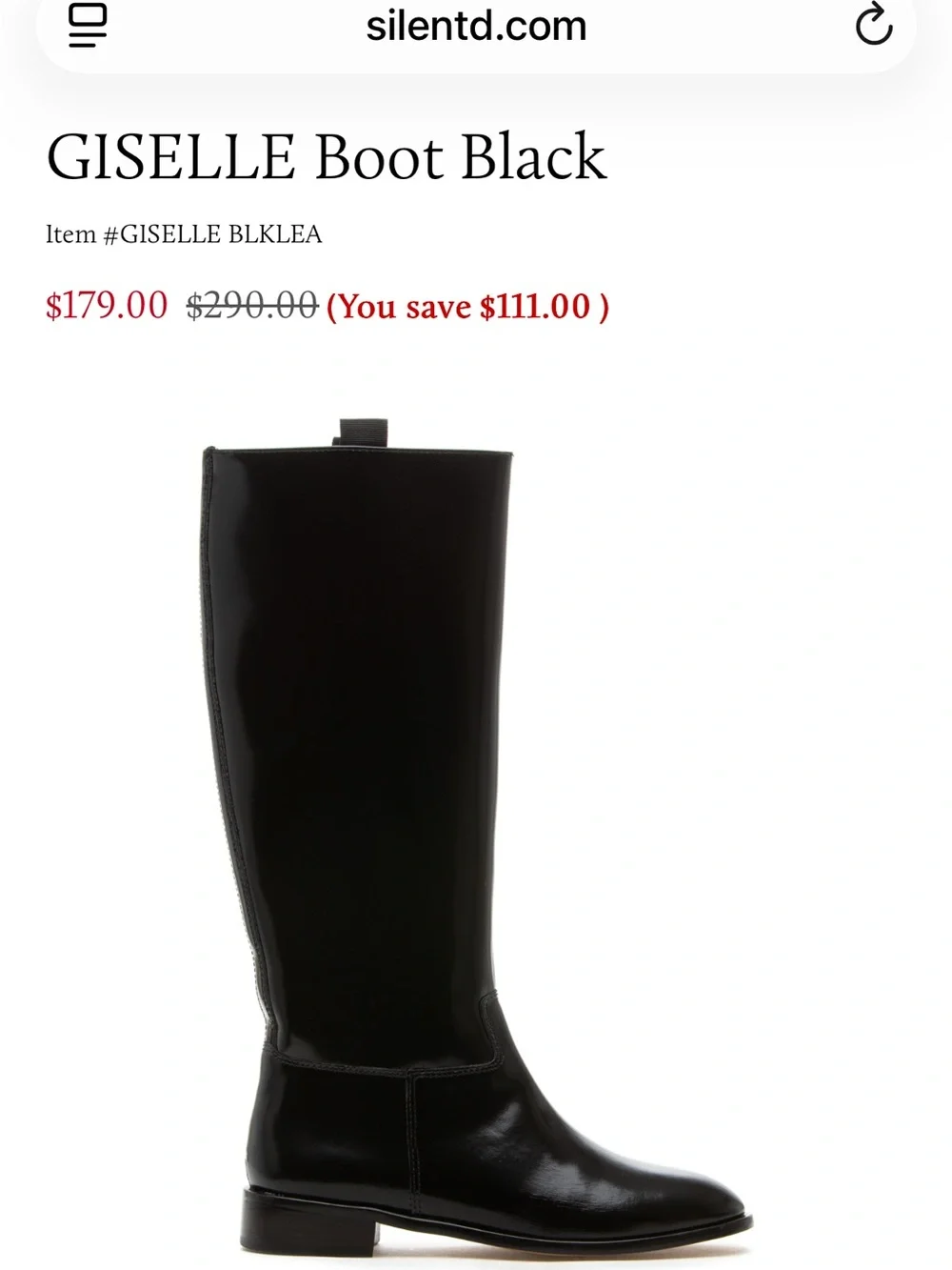 Silent D Giselle Leather Boots